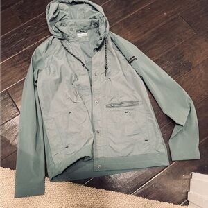 Women’s Columbia Hooded Lightweight Jacket - Sage Green